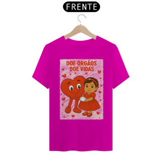 Nome do produto Camiseta Unissex - Doe Órgãos - Doe Vidas