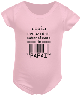 Nome do produto Body Infantil - Cópia Reduzida e Autenticada do Papai