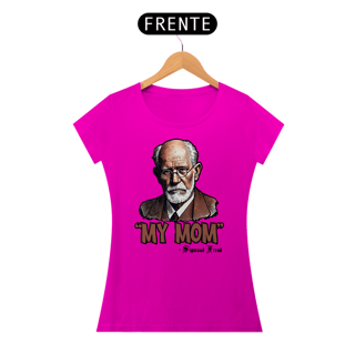 Nome do produto Camiseta Baby Long My Mom Sigmund Freud