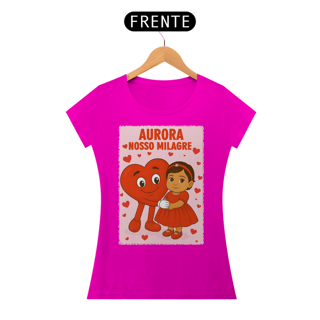 Nome do produto Camiseta Baby Long - Aurora - Nosso Milagre