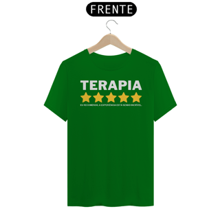 Nome do produto Camiseta Unissex - Terapia - Eu Recomendo