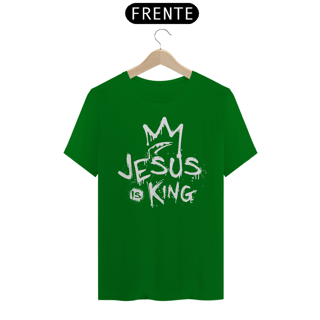 Nome do produto Camiseta Tradicional - Jesus Is King