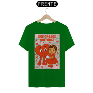 Nome do produto Camiseta Unissex - Doe Órgãos - Doe Vidas