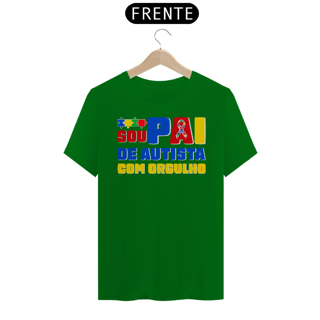 Nome do produto Camiseta Unissex - Sou Pai de Autista Com Orgulho
