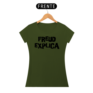Nome do produto Camiseta Baby Long Freud Explica