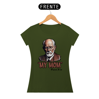 Nome do produto Camiseta Baby Long My Mom Sigmund Freud