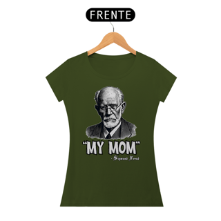Nome do produto Camiseta Baby Long My Mom Sigmund Freud