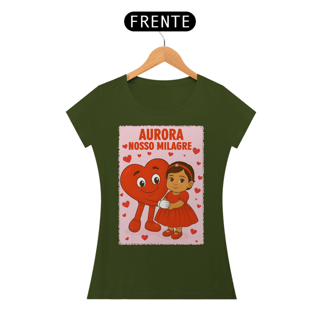 Nome do produto Camiseta Baby Long - Aurora - Nosso Milagre