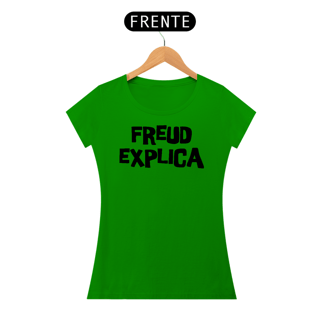 Nome do produto Camiseta Baby Long Freud Explica