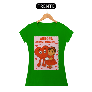 Nome do produto Camiseta Baby Long - Aurora - Nosso Milagre