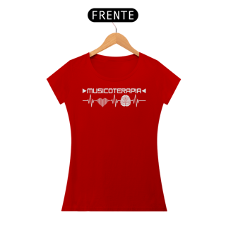 Nome do produto Camiseta Baby Long Musicoterapia Batimentos Cardíacos Conexão Coração e Cérebro - Versão Estampa Branca