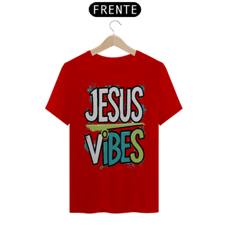 Nome do produto Camiseta Unissex - Jesus Vibes