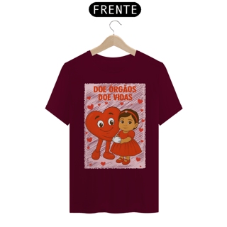 Nome do produto Camiseta Unissex - Doe Órgãos - Doe Vidas