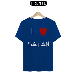 Nome do produto Camiseta I Love Satan V2