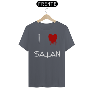 Nome do produto Camiseta I Love Satan V2