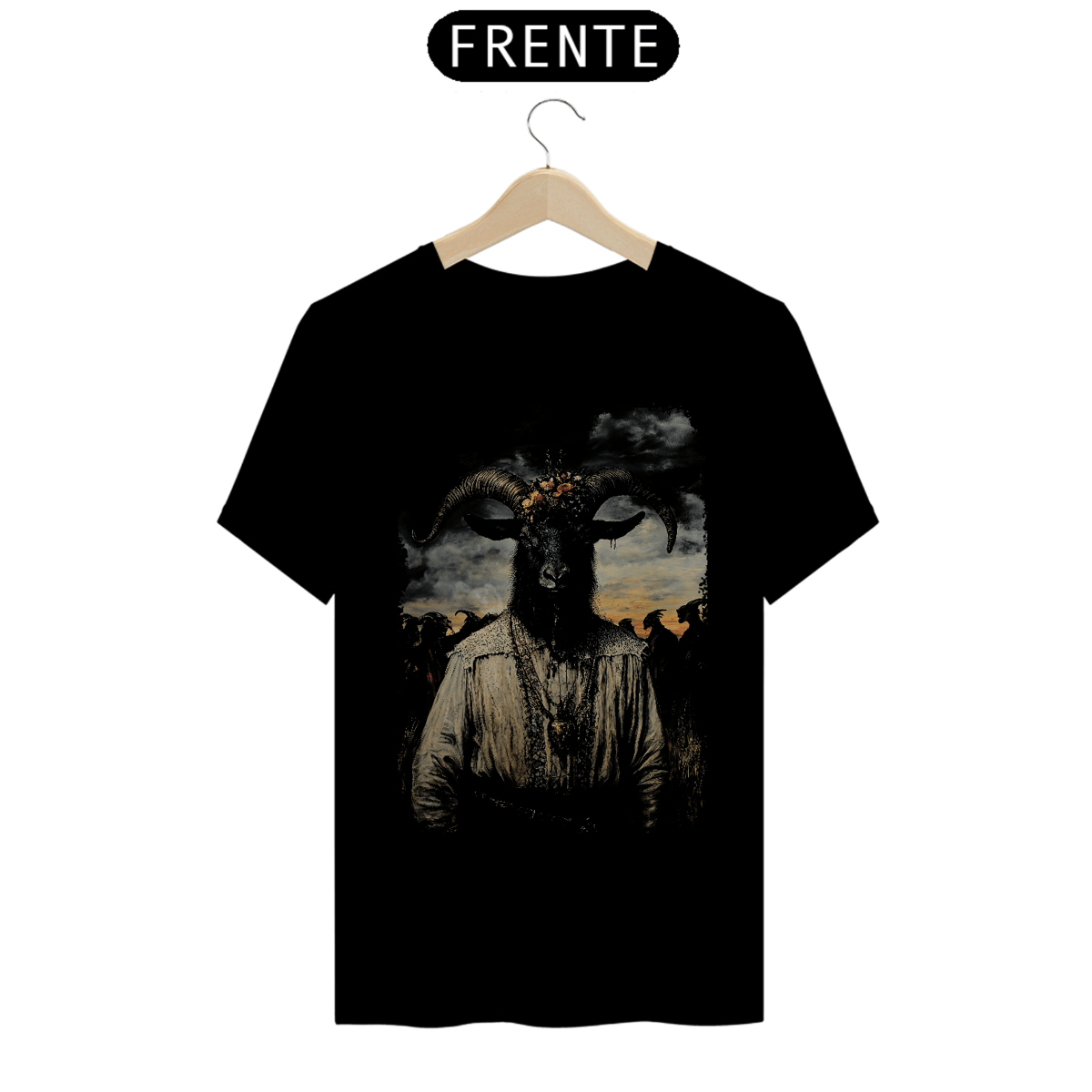 Nome do produto: Camiseta Goat Priest