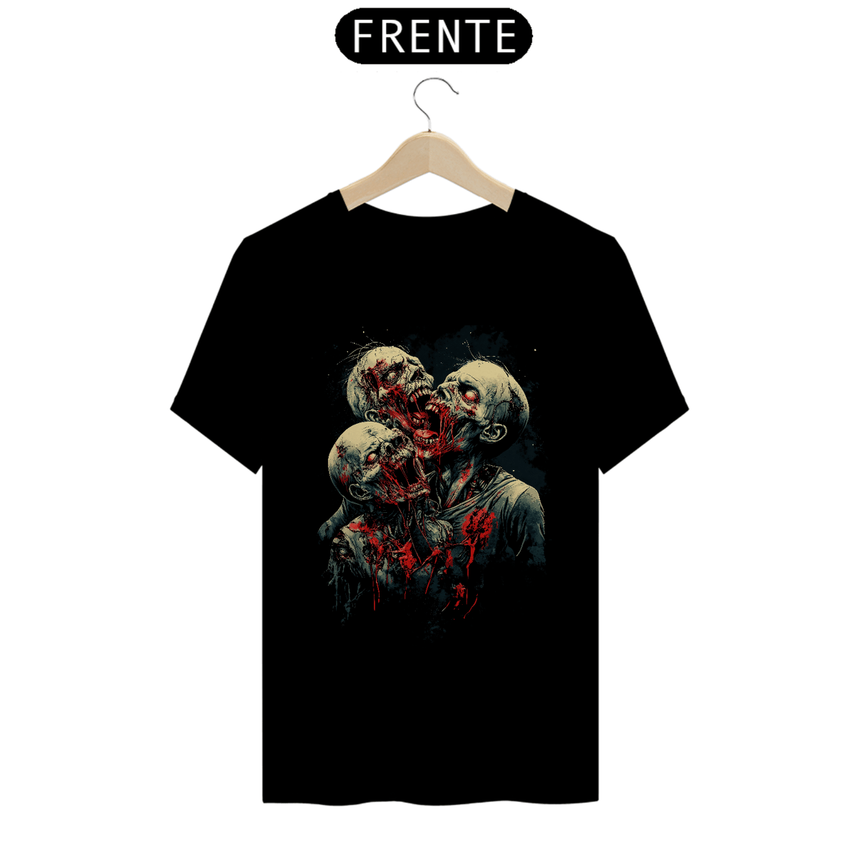 Nome do produto: Camiseta Zombie Love