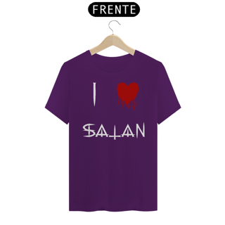 Nome do produto Camiseta I Love Satan V2