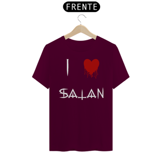 Nome do produto Camiseta I Love Satan V2