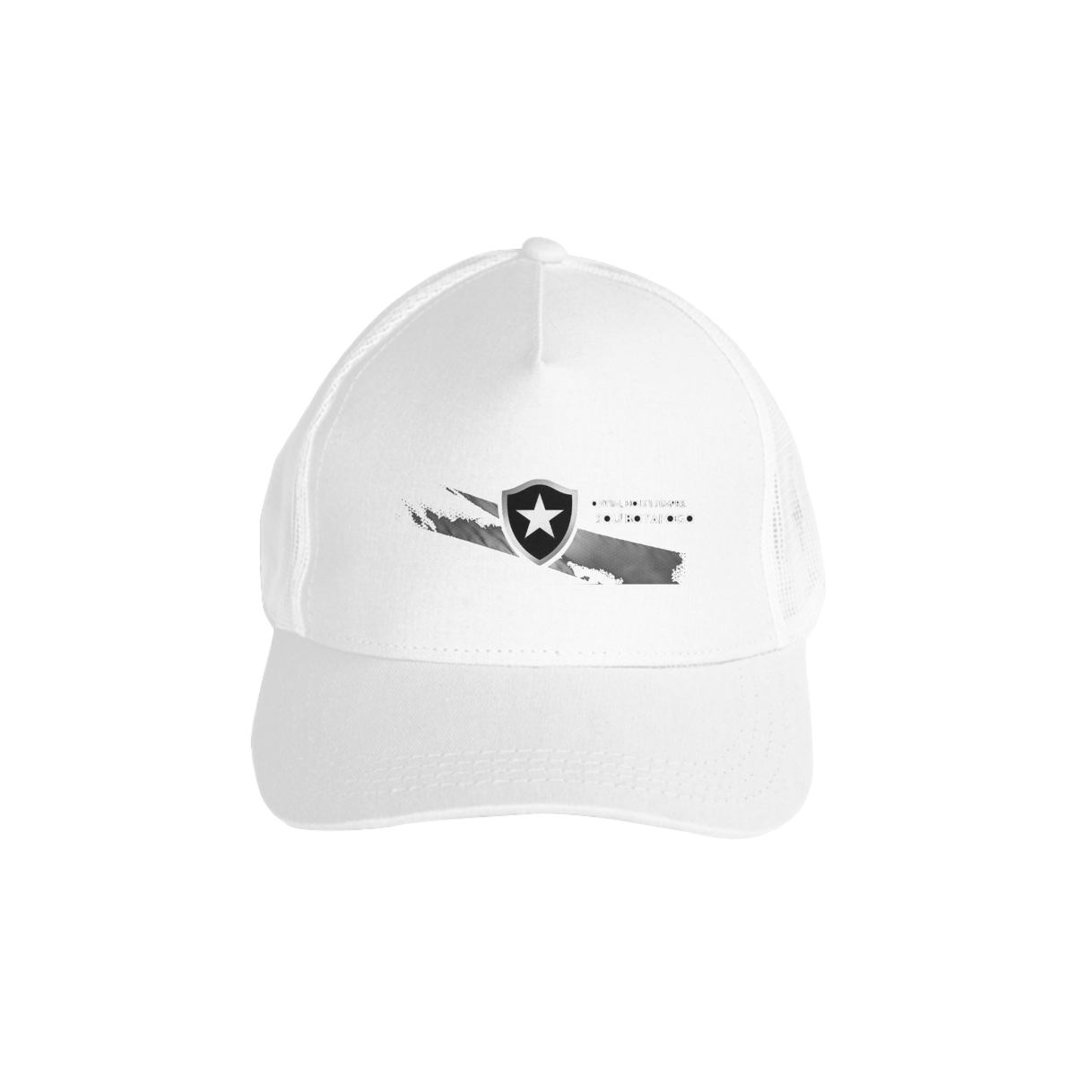 Nome do produto: BONE Americano Com Tela BOTAFOGO HOJE E SEMPRE