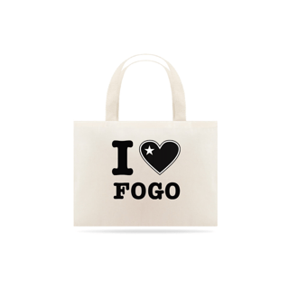 Nome do produto Eco Bag Grande I LOVE FOGO