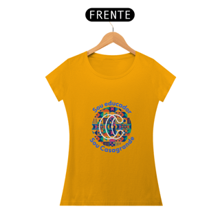 Nome do produto CAMISETA FEMININA SOU EDUCADOR