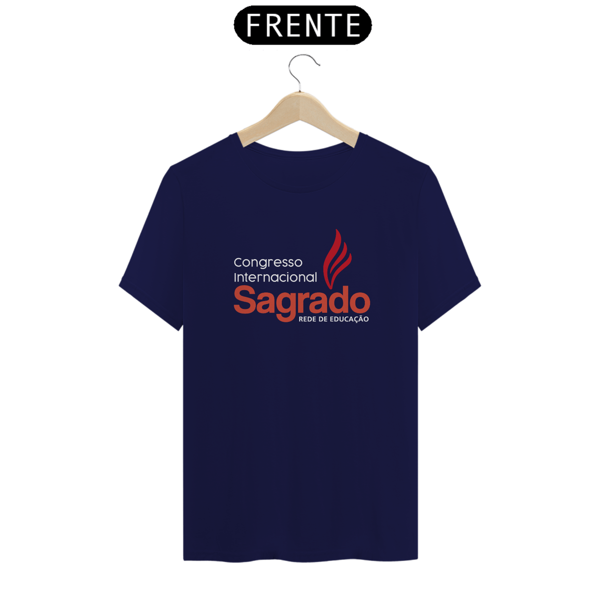 Nome do produto: CAMISETA SAGRADO AZUL