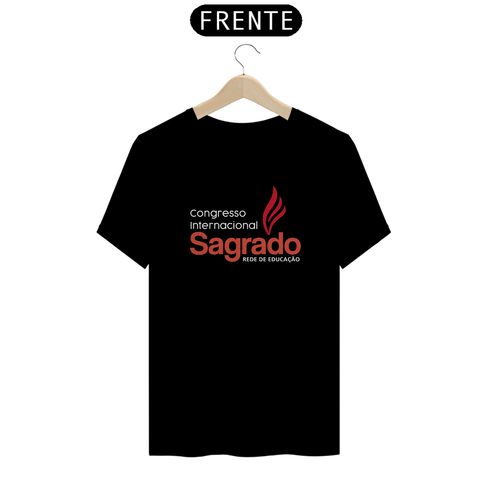 CAMISETA SAGRADO PRETA