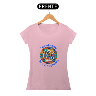 Nome do produto CAMISETA FEMININA SOU EDUCADOR