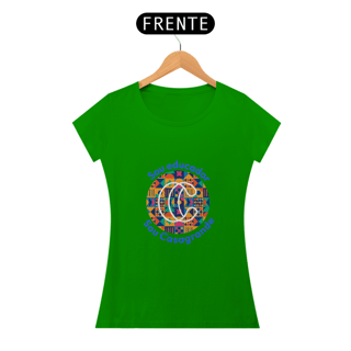 Nome do produto CAMISETA FEMININA SOU EDUCADOR
