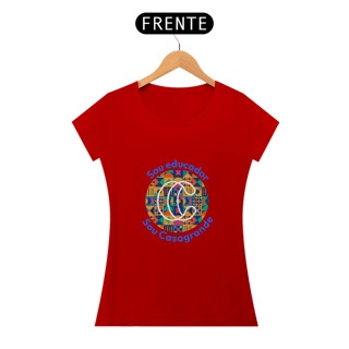 Nome do produto CAMISETA FEMININA SOU EDUCADOR