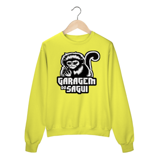 Nome do produto Moleton Fechado Garagem do Sagui Logo