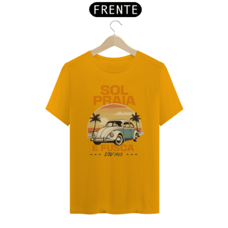 Nome do produto Camiseta Sol, Praia e Fusca