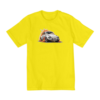 Nome do produto Camiseta Infantil (2 a 8) Fusca Chama