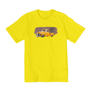 Nome do produto Camiseta Infantil (2 a 8) Chevrolet 3100 Amarela