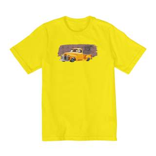 Nome do produto Camiseta Infantil (10 a 14) Chevrolet 3100 Amarela
