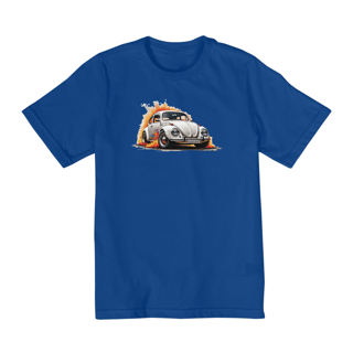 Nome do produto Camiseta Infantil (2 a 8) Fusca Chama