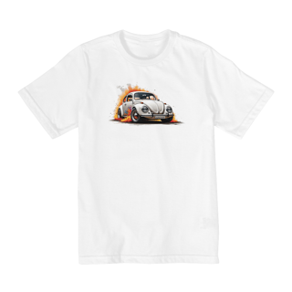Nome do produto Camiseta Infantil (2 a 8) Fusca Chama