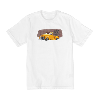Nome do produto Camiseta Infantil (2 a 8) Chevrolet 3100 Amarela