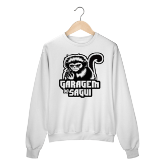 Nome do produto Moleton Fechado Garagem do Sagui Logo