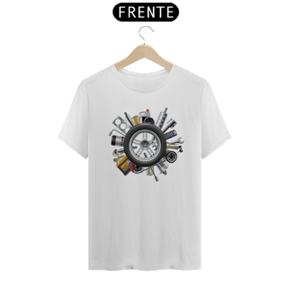 Nome do produto Camiseta Roda peças e ferramentas