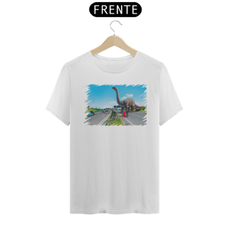 Nome do produto Camiseta Dinossauro na Rodovia