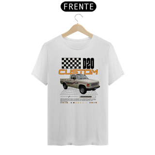 Nome do produto Camiseta D20 Custom Branca
