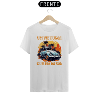Nome do produto Camiseta Um Fusca e um dia de sol