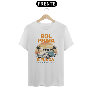 Nome do produto Camiseta Sol, Praia e Fusca