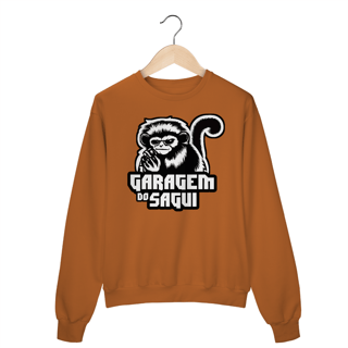 Nome do produto Moleton Fechado Garagem do Sagui Logo