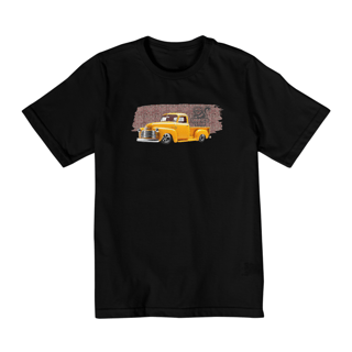 Nome do produto Camiseta Infantil (2 a 8) Chevrolet 3100 Amarela