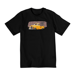 Nome do produto Camiseta Infantil (10 a 14) Chevrolet 3100 Amarela