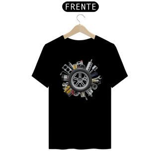 Nome do produto Camiseta Roda peças e ferramentas