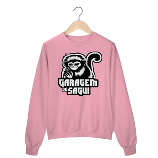Nome do produto Moleton Fechado Garagem do Sagui Logo
